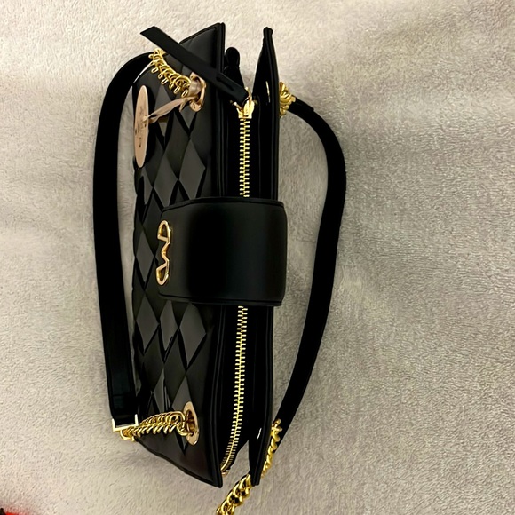 NWT Authentic Matmazel designed 5 pockets  Leather Tote shoulder bag . - Picture 10 of 10